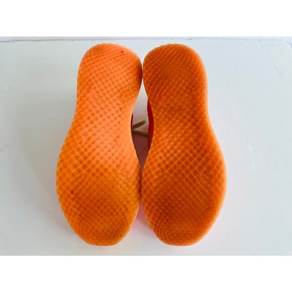 Adidas Men's 4D Runner 1.0 White Signal Coral Green Size 8 Knit Trainers Fashion - Picture 8 of 11